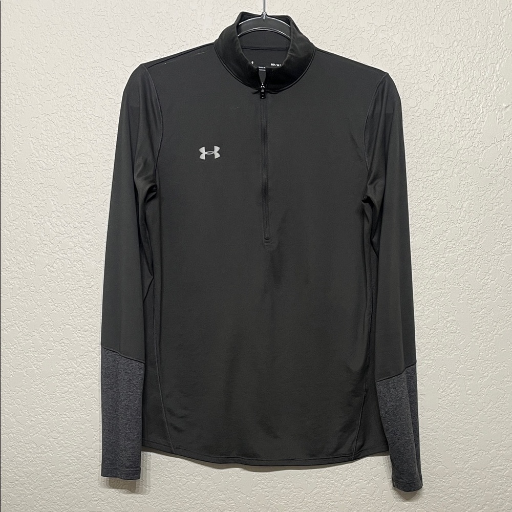 Under Armour Women's Size Medium Dark Gray Long Sleeve